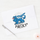 De Clan Bruce Ronde Sticker (Envelop)
