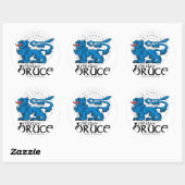 De Clan Bruce Ronde Sticker (Vel)
