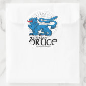 De Clan Bruce Ronde Sticker (Tas)