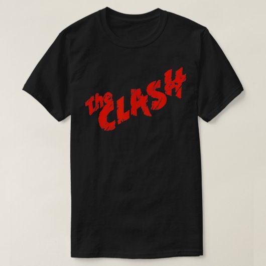De Clash u2013 Rood-Logo T-shirt (Design voorkant)