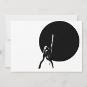 De clash uitnodiging. kaart (Voorkant)