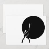 De clash uitnodiging. kaart (Voorkant / Achterkant)