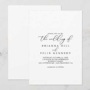 De Classy Chic Minimalist Wedding of Kaart