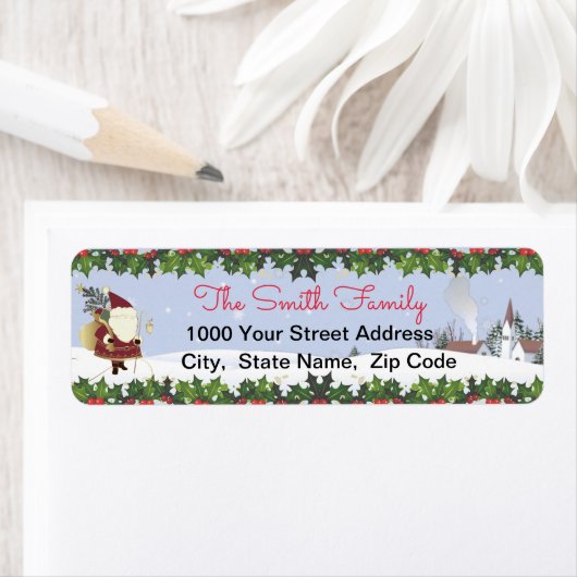 De clausule komt aan het Etiket van het Adres van (Insitu)