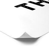 De clausule voor het Storm funny Weather Pun Poster (Hoek)