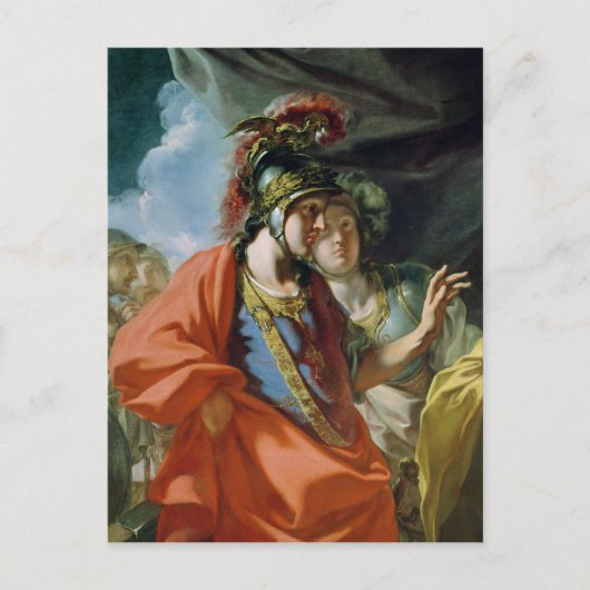 De clementie van Alexander de Grote Briefkaart (Voorkant)