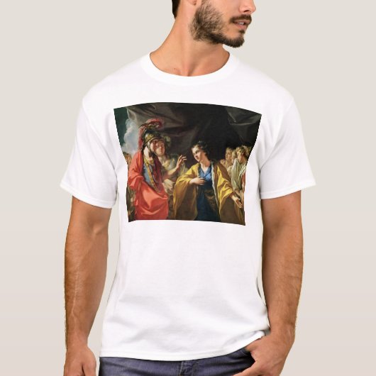 De clementie van Alexander de Grote T-shirt (Voorkant)
