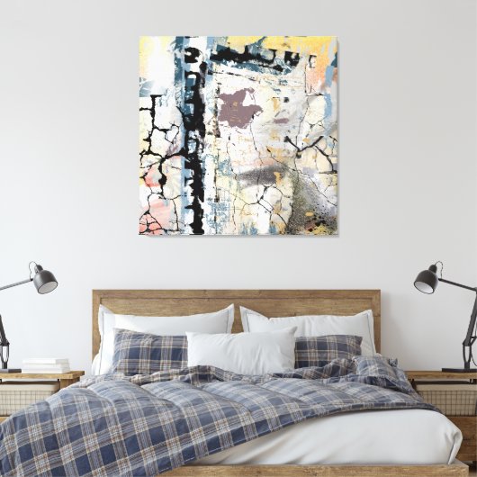 De cliënten canvas afdruk (Insitu (Slaapkamer))