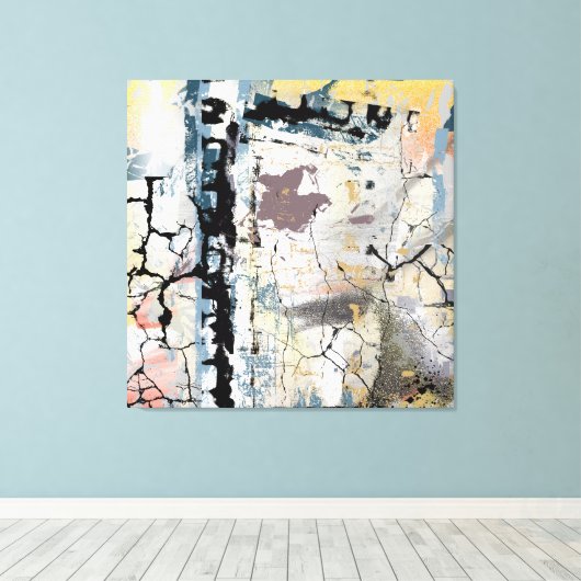 De cliënten canvas afdruk (Insitu (Houten vloer))