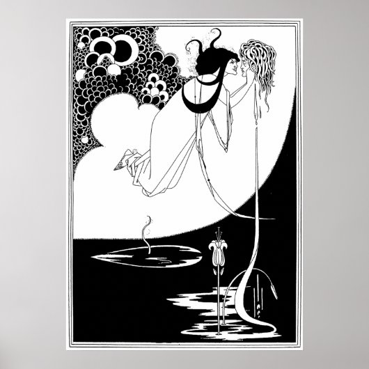 De Climax door Aubrey Beardsley Poster (Voorkant)