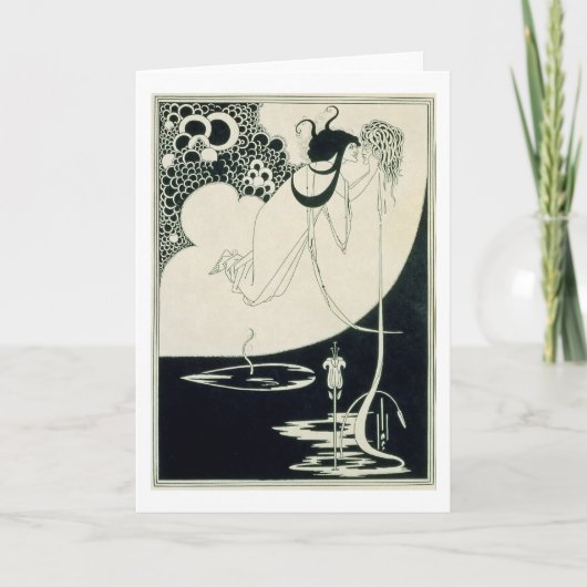 De climax, illustratie van "Salome" door Oscar Wi Kaart (Voorkant)