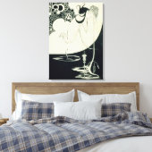 De Climax, illustratie van 'Salome' met Oscar Wi Canvas Afdruk (Insitu (Slaapkamer))