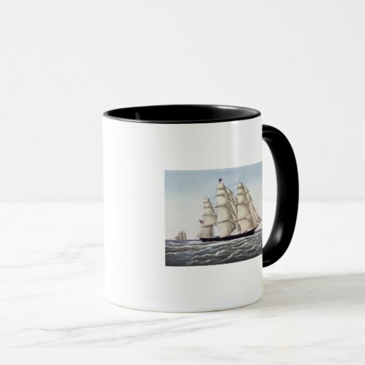 De Clipper verzendt "Flying Cloud" Mok (Voorkant rechts)