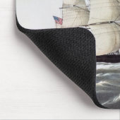 De Clipper verzendt "Flying Cloud" Muismat (Hoek)