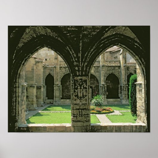De Cloister Garden Poster (Voorkant)