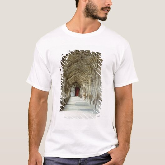 De Cloisters van de kathedraal van Gloucester, 12e T-shirt (Voorkant)