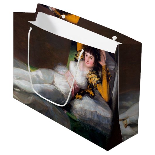 De Clothed Maja, Francisco Goya Groot Cadeauzakje (Voorkant Gekanteld)