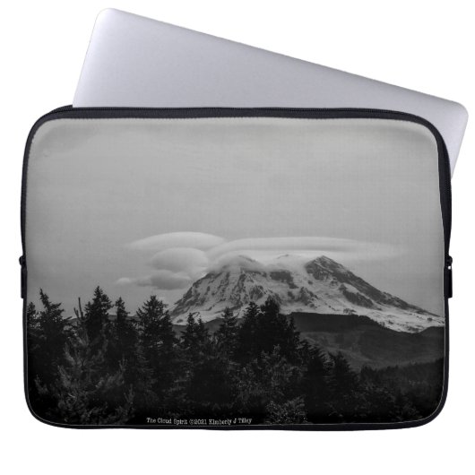 De Cloud Spirit Electronics Bag Laptop Sleeve (Voorkant)
