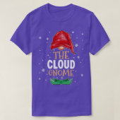 De cloudgnoomreeks komt overeen met kerstkleding 2 t-shirt (Design voorkant)