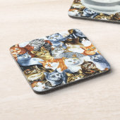 De Clowder van de CATS Bier Onderzetter (Linkerzijde)