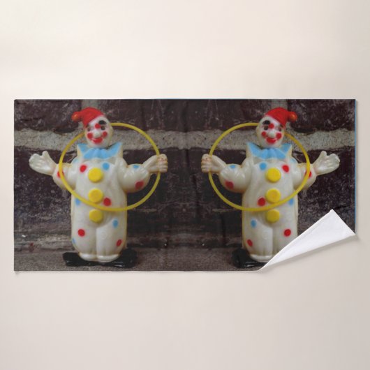 De clown bad handdoek (Badhanddoek)