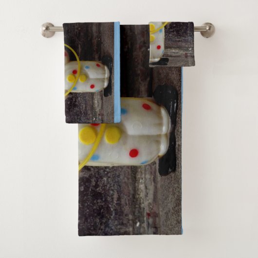 De clown bad handdoek (Insitu)