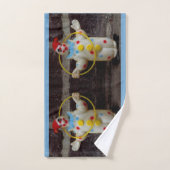 De clown bad handdoek (Handdoek)
