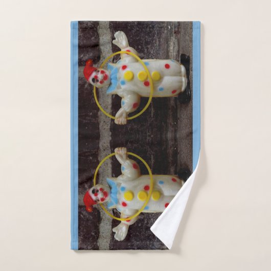 De clown bad handdoek (Handdoek)