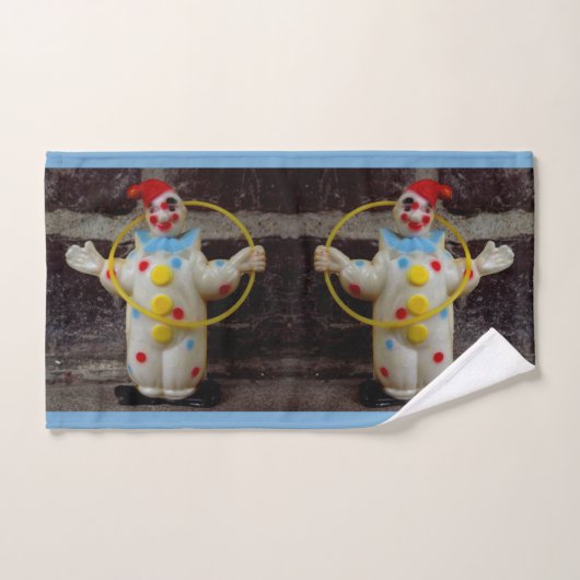 De clown bad handdoek (Handdoek)