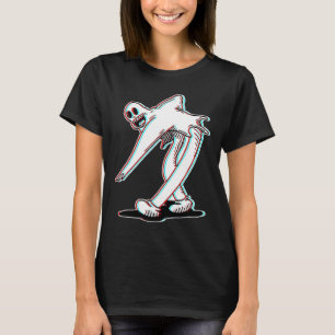 De Clown Ghost Glitch dansen T-shirt