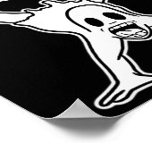 De Clown Ghost Lucky Dice Handstand Gothic Cartoo Poster (Hoek)