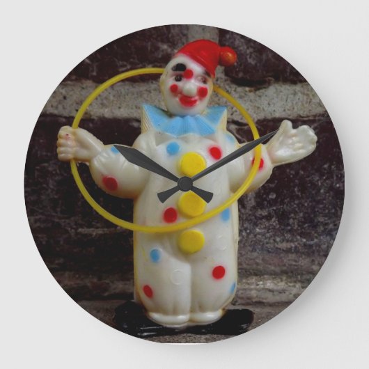 De clown grote klok (Voorkant)