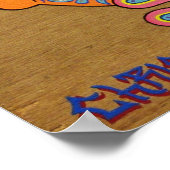 De clown is een Wiseman in Disguise Poster (Hoek)