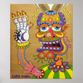 De clown is een Wiseman in Disguise Poster (Voorkant)