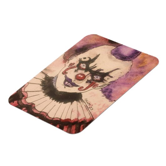 De Clown - magneet (Linkerzijde)