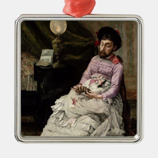 De clown metalen ornament (Voorkant)