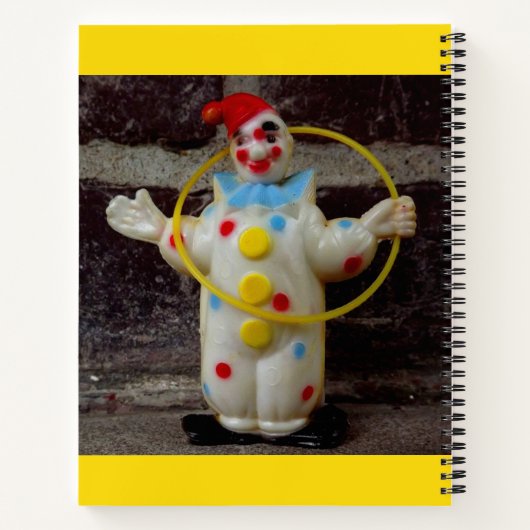 De clown notitieboek (Achterkant)
