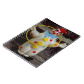 De clown notitieboek (Linkerzijde)
