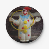 De clown papieren bordje (Voorkant)