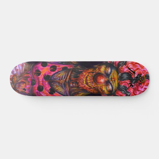 De clown persoonlijk skateboard (Horizontaal)