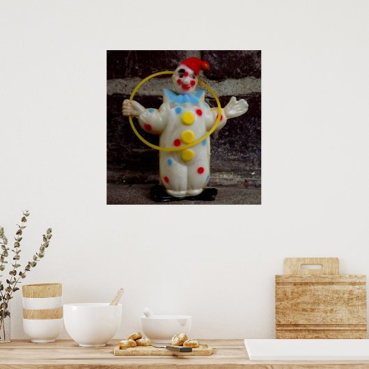 De clown poster (Keuken)