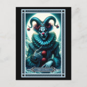 De Clown Tarot Kaart (Voorkant)