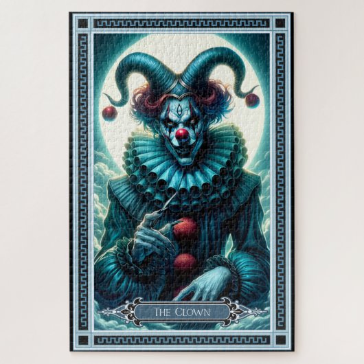 De Clown Tarot Kaart Legpuzzel (Verticaal)