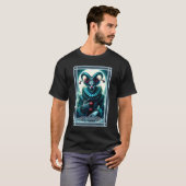 De Clown Tarot Kaart T-shirt (Voorkant volledig)