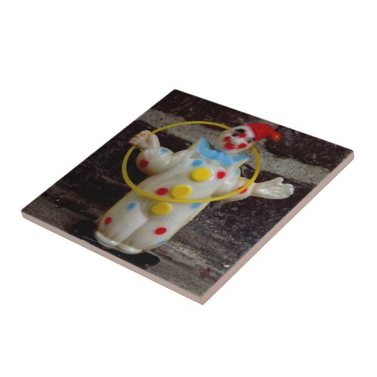 De clown tegeltje (Zijkant)