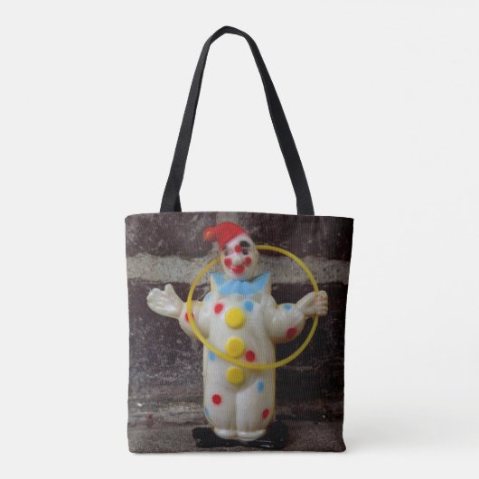 De clown tote bag (Achterkant)