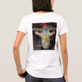 De clown voor en achter t-shirt (Achterkant)