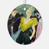 De Clownes (Clown) Cha-U-Kao Keramisch Ornament (Links)