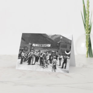 De Clowns van de Dag van de Arbeid, 1940 Kaart