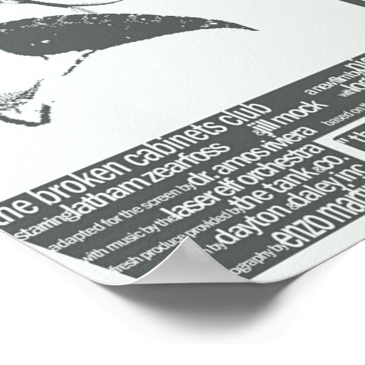 "de club van kapotte kasten" poster (Hoek)